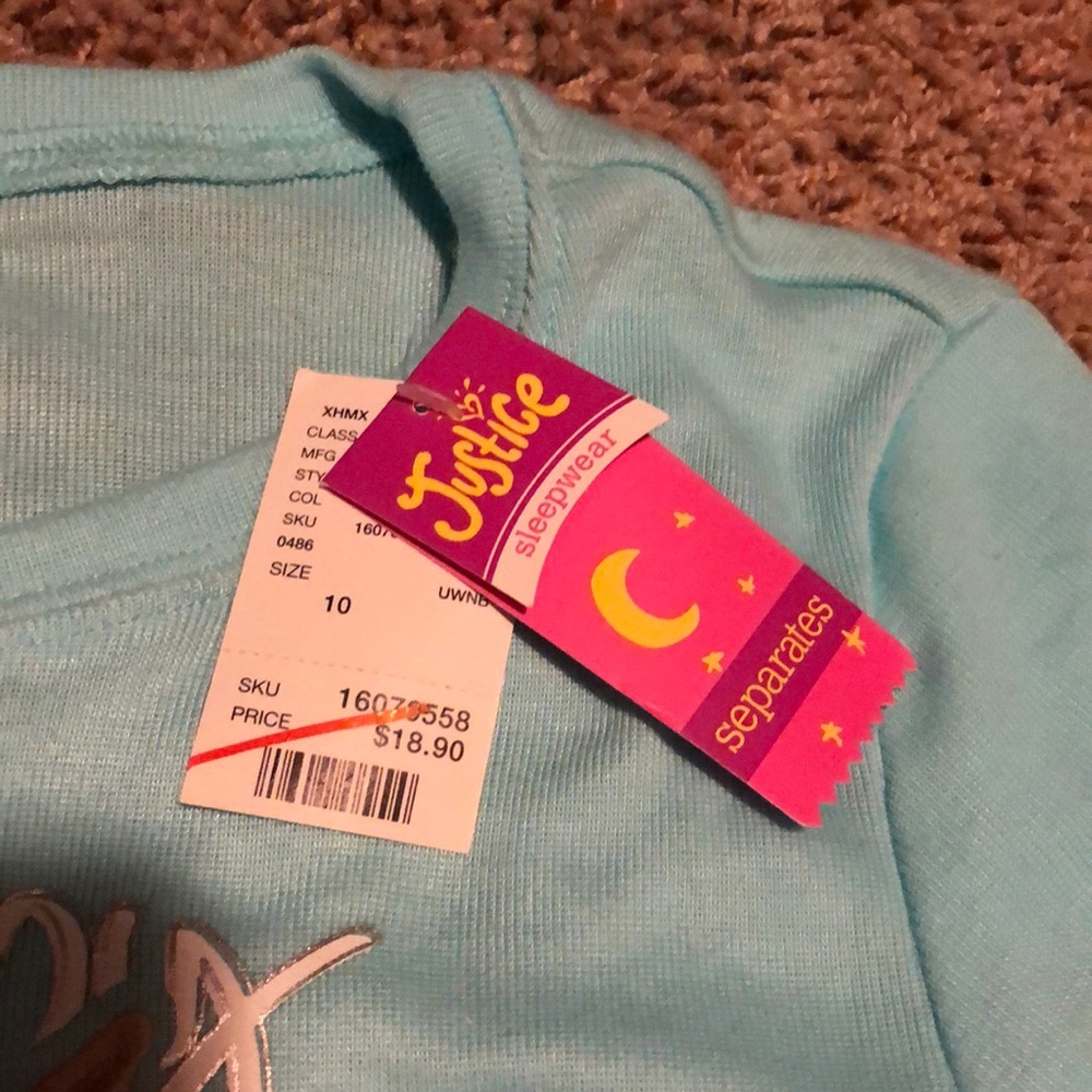 Justice pajama top - Picture 4 of 5